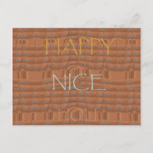 Cartão postal Modelo horizontal