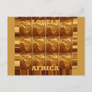 Cartão postal Modelo horizontal