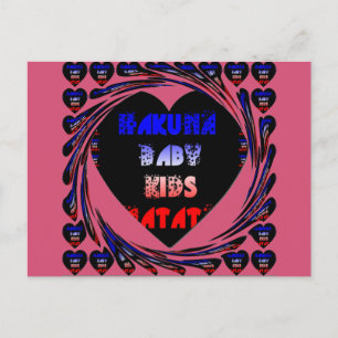 Cartão postal Modelo horizontal