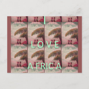 Cartão postal Modelo horizontal