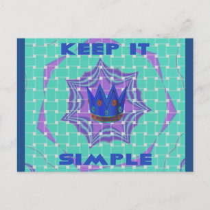 Cartão postal Modelo horizontal