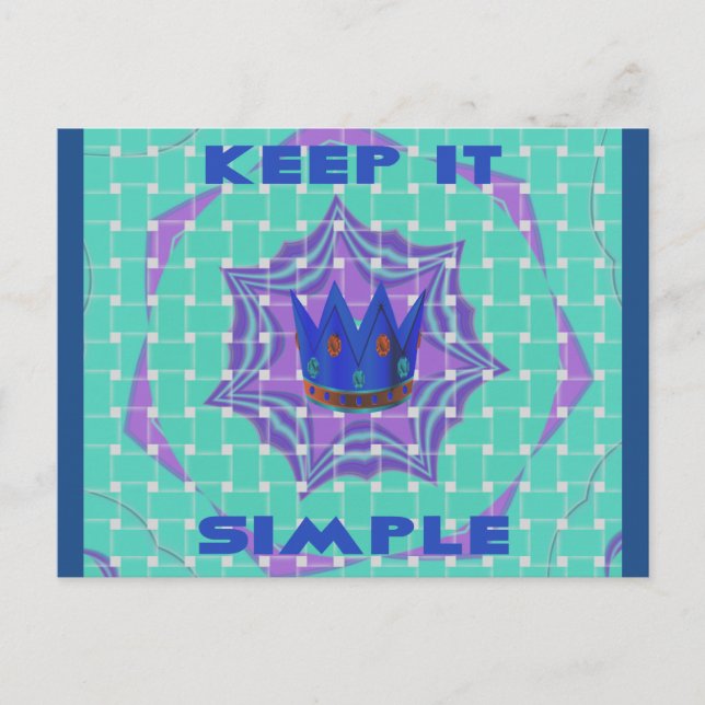 Cartão postal Modelo horizontal (Frente)