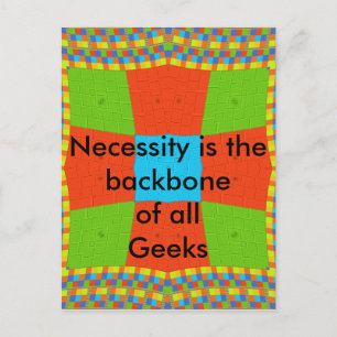 Cartão postal Modelo horizontal