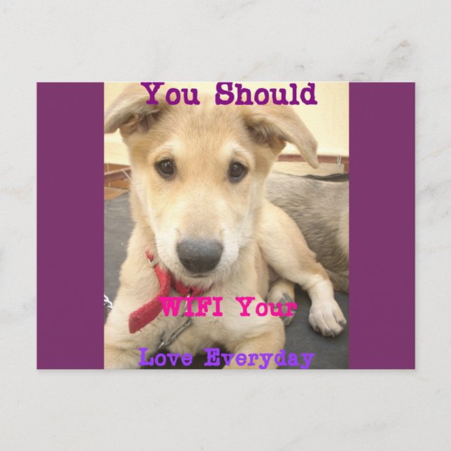 Cartão postal Modelo horizontal (Frente)