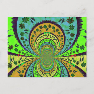 Cartão postal Modelo horizontal