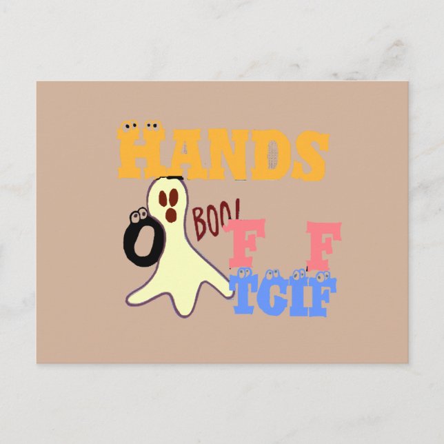 Cartão postal Modelo horizontal (Frente)