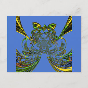 Cartão postal Modelo horizontal