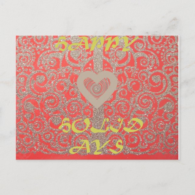 Cartão postal Modelo horizontal (Frente)