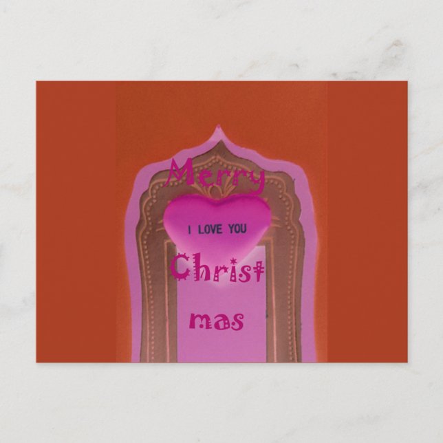 Cartão postal Modelo horizontal (Frente)