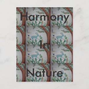 Cartão postal Modelo horizontal