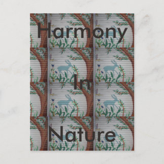 Cartão postal Modelo horizontal