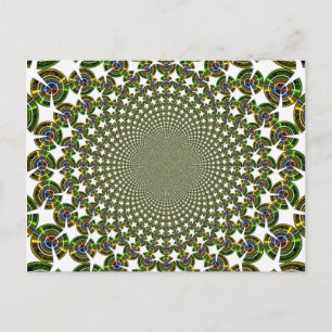 Cartão postal Modelo horizontal