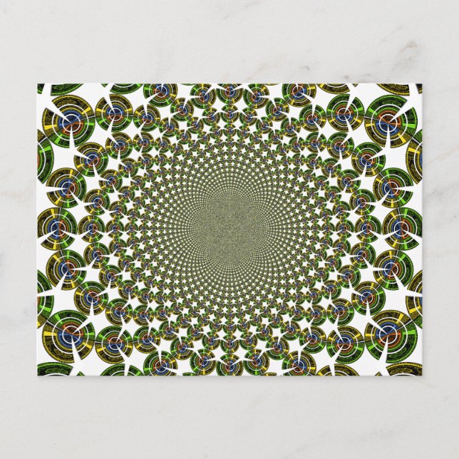 Cartão postal Modelo horizontal (Frente)