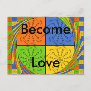 Cartão postal Modelo horizontal