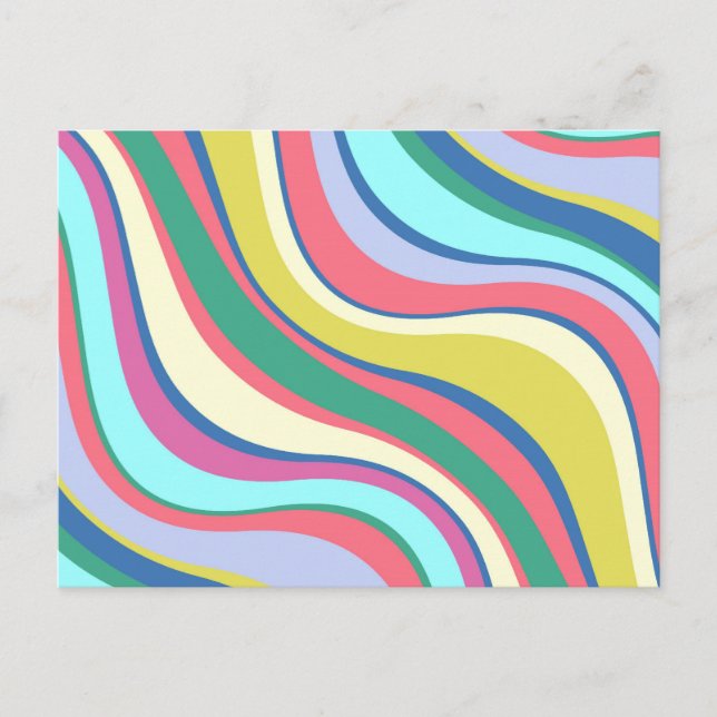 Cartão Postal Modern Eames Waves 2 (Frente)