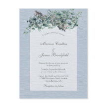 Modern Floral All in One Weditation RSVP