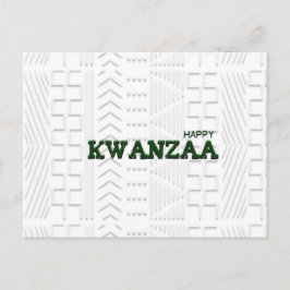Cartão Postal Modern Happy Kwanzaa