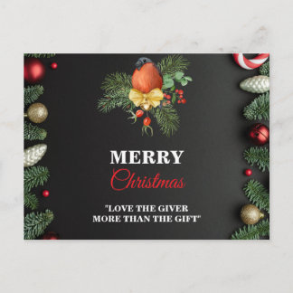 cartão postal moderno de Natal