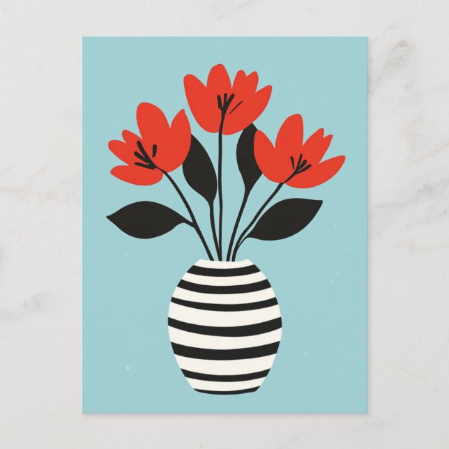 Cartão Postal Moderno do século médio #191 (Frente)