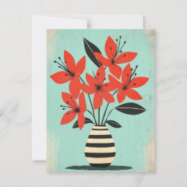 Cartão Postal Moderno do século médio #197