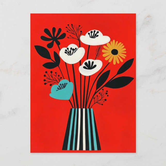 Cartão Postal Moderno do século médio #221 (Frente)