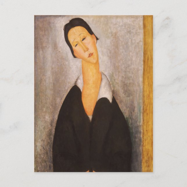 Cartão Postal Modigliani Amedeo Portrait (Frente)