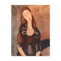 Modigliani Retrato de Jeanne Hebuterne