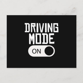 Cartão Postal Modo de condução Em 16 anos, nova licença de drive