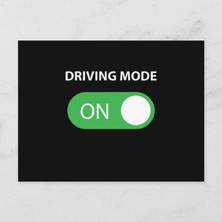 Cartão Postal Modo De Condução Em Driver Com 16 Anos