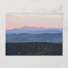 Cartão Postal Modo de exibição Tatras