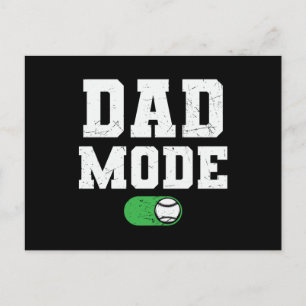 Cartão Postal Modo Pai ativado Design lindo de família de beis