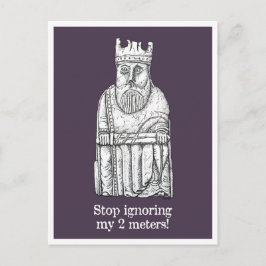 Cartão Postal Modos de bloqueio - Lewis Chessman King