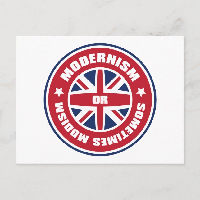 Cartão Postal Mods (Frente)