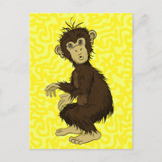 Cartão Postal Moe Monkey