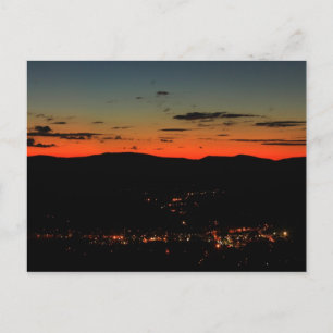 Cartão Postal Mohawk Trail Hairpin Twilight