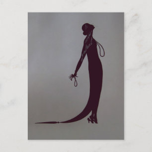 Cartão Postal Moi Fashion Plate ~ Postcard French