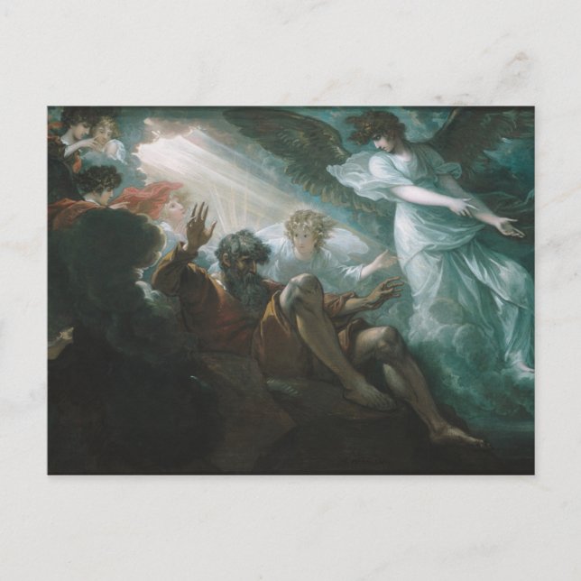 Cartão Postal Moisés mostrou a Terra Prometida (Frente)