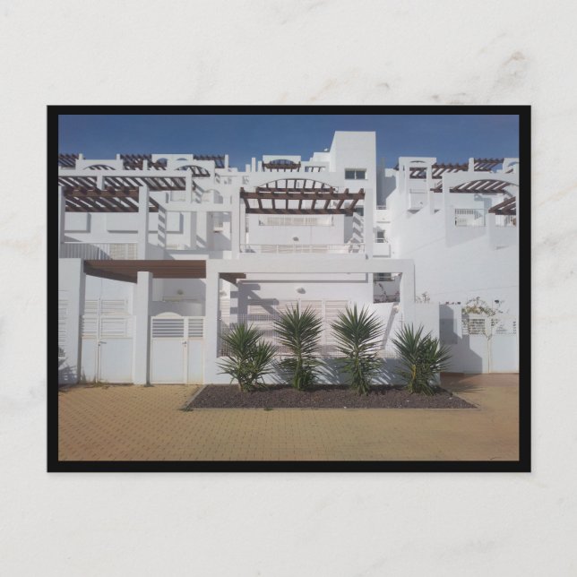 Cartão Postal Mojacar, Andaluzia (Espanha) (Frente)