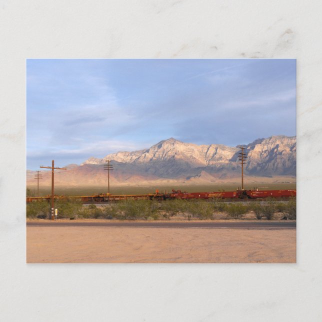 Cartão Postal Mojave National Preserve California (Frente)