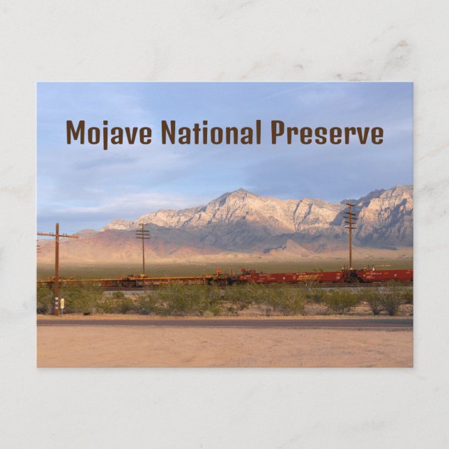 Cartão Postal Mojave National Preserve California (Frente)