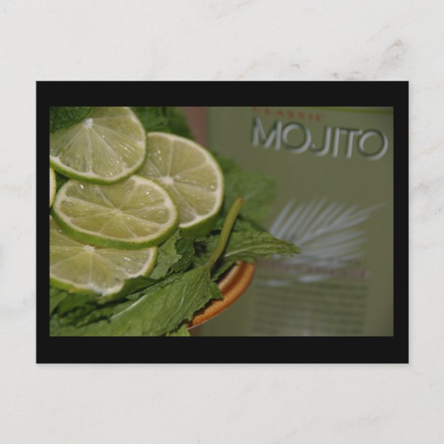 Cartão postal Mojito (Frente)