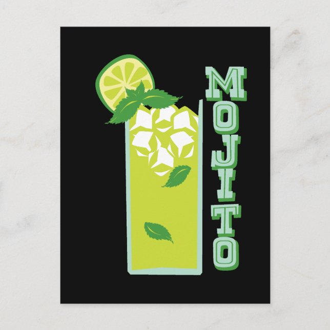 Cartão Postal Mojito (Frente)