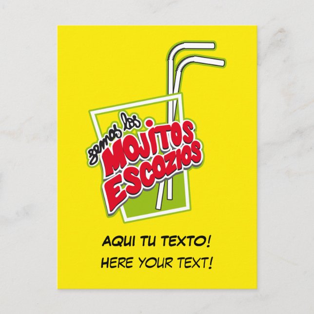 CARTÃO POSTAL MOJITOS ESCOZIOS (Frente)