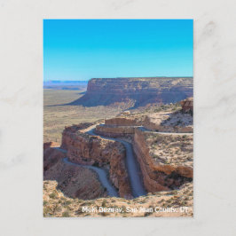 Cartão Postal Moki Dugway
