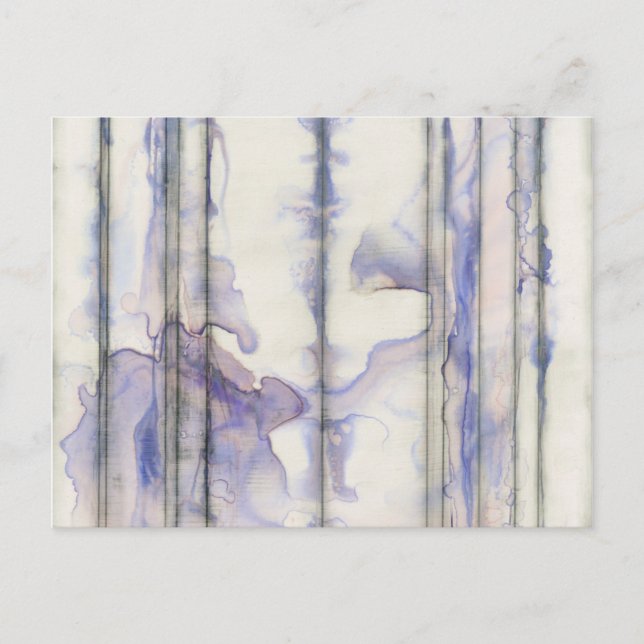 Cartão Postal Mola de Expressão Livre Violeta (Frente)