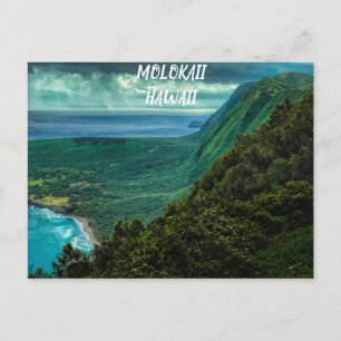 CARTÃO POSTAL MOLOKAII HAWAII
