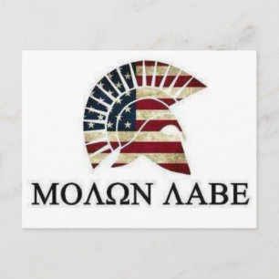 CARTÃO POSTAL MOLON LABE