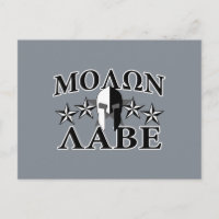 Molon Labe Guerreiro Espartano 5 estrelas Preto Br