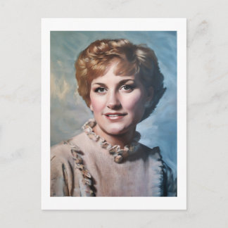 Cartão Postal Mom as Computer Impasto Oil Painting