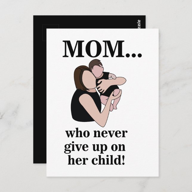 Cartão Postal Mom Child Mother To Be  (Frente/Verso)